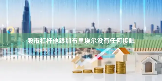 股市杠杆他跟加布里埃尔没有任何接触